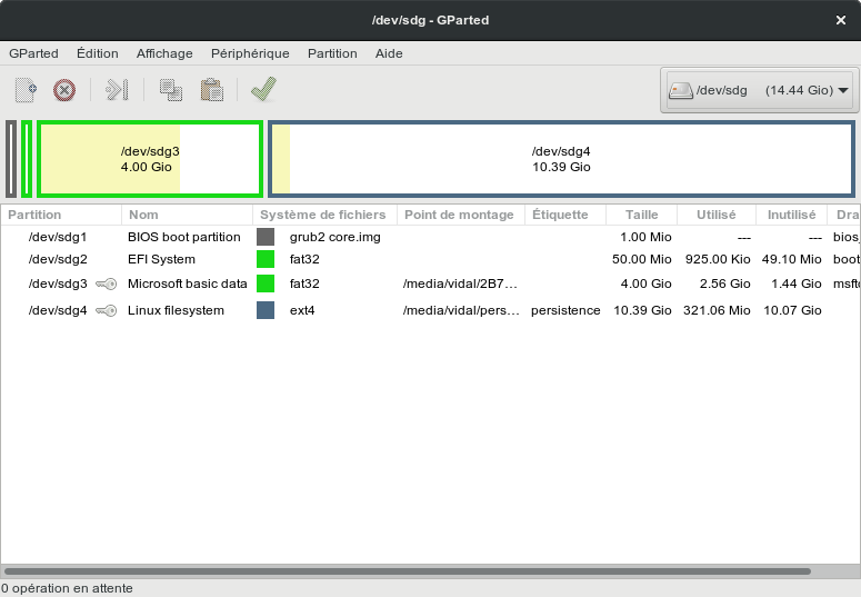 Structure  de la clef