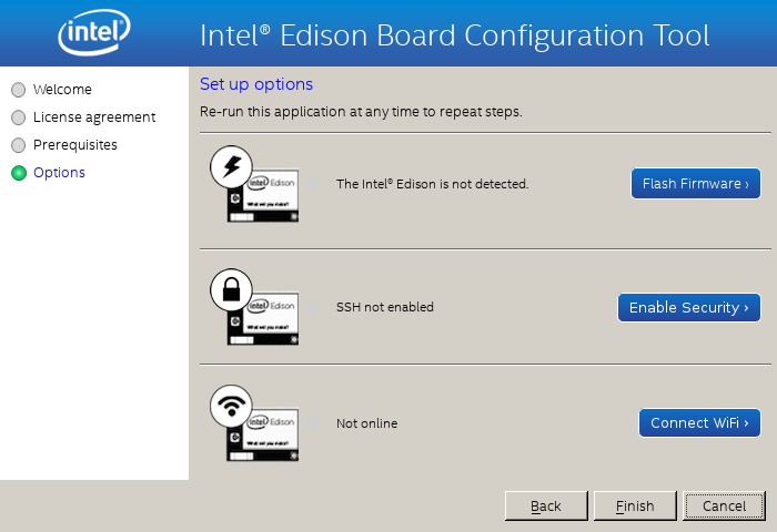 Outil d'installation de l'image Intel