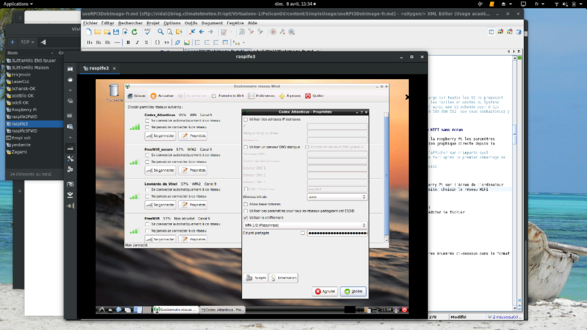 Gestionnaire de WiFI de la raspberry Pi