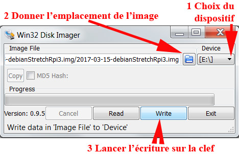 Logiciel Win32diskmanager